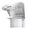 Forno Savona 30In. Wall Mount Range Hood w/Hybrid Filters & Back Splash FRHWM5029-30HB - alternate 2